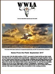 September 2017 Newsletter