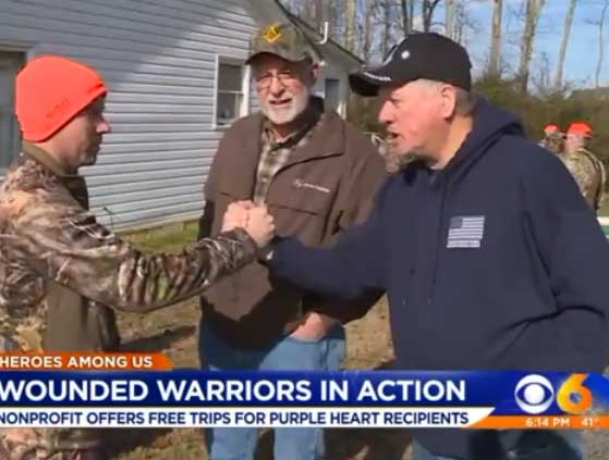 Virginia hunt club helps wounded vets escape their pain