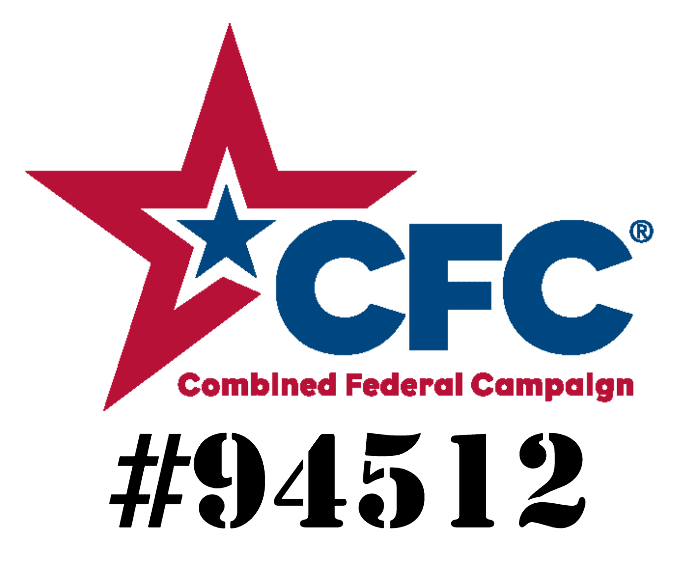 The cfc logo with a star and the words cfc 94512