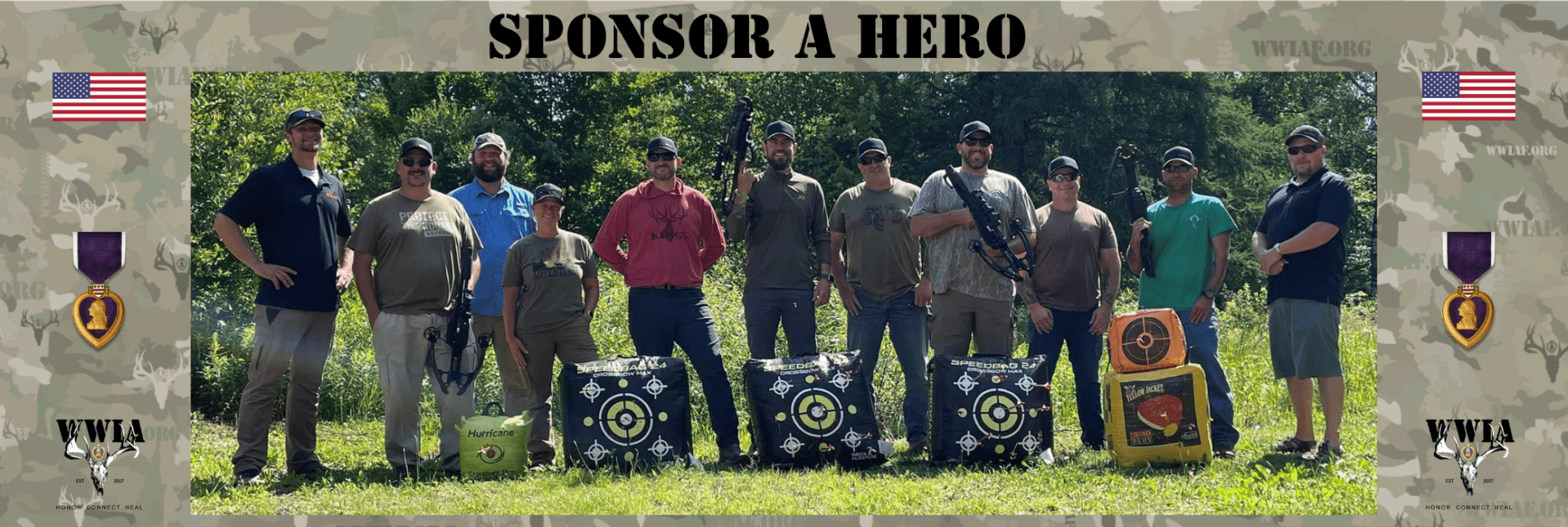 Sponsor a hero.