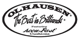Olhausen logo featuring Accu Fast cushions
