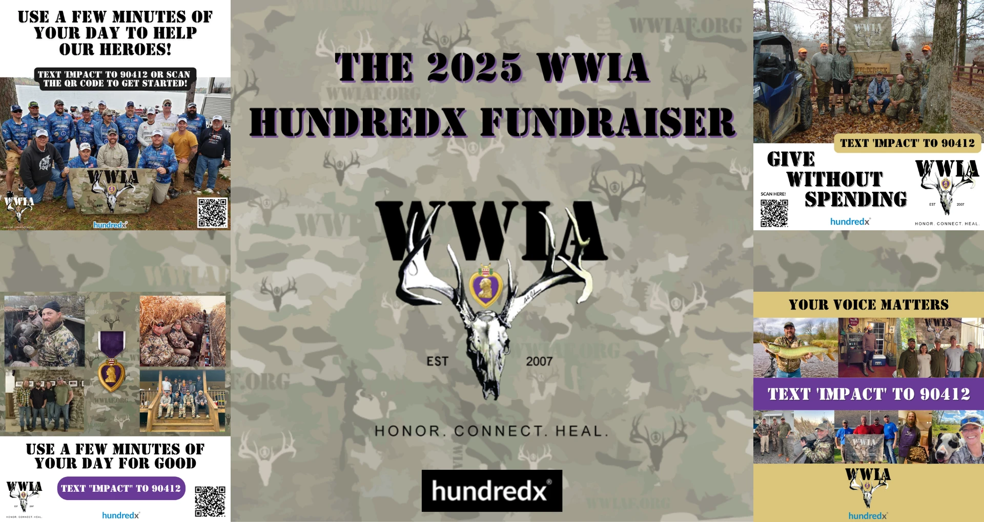 WWIA 2025 Fundraiser promotional collage