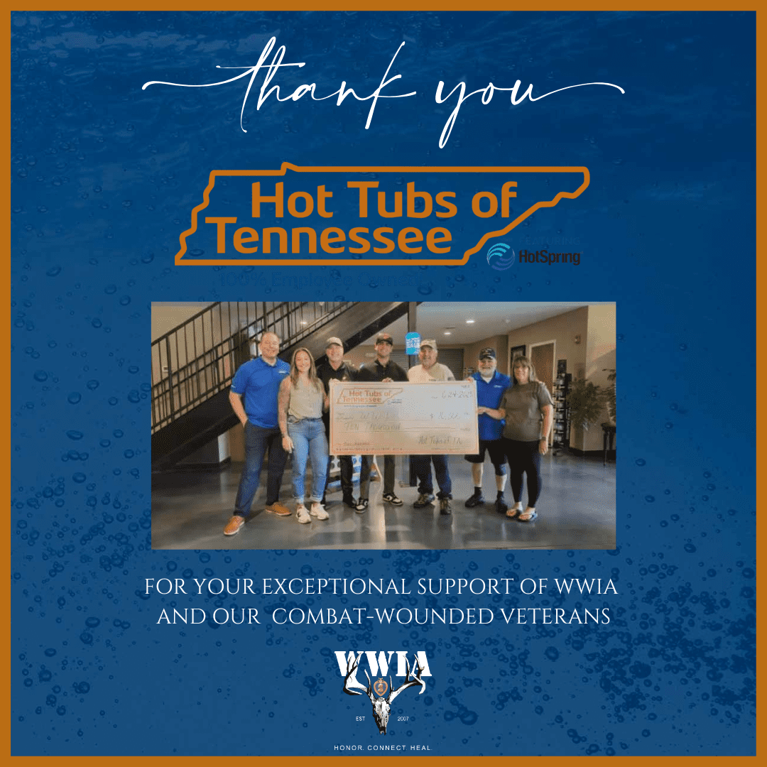 Thank you note for Hot Tubs of Tennessee