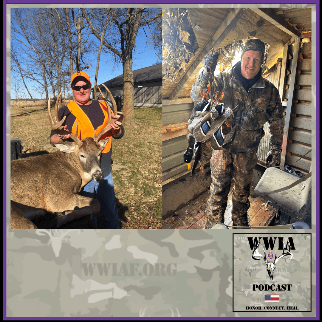 Hunters posing with deer and fowl catch