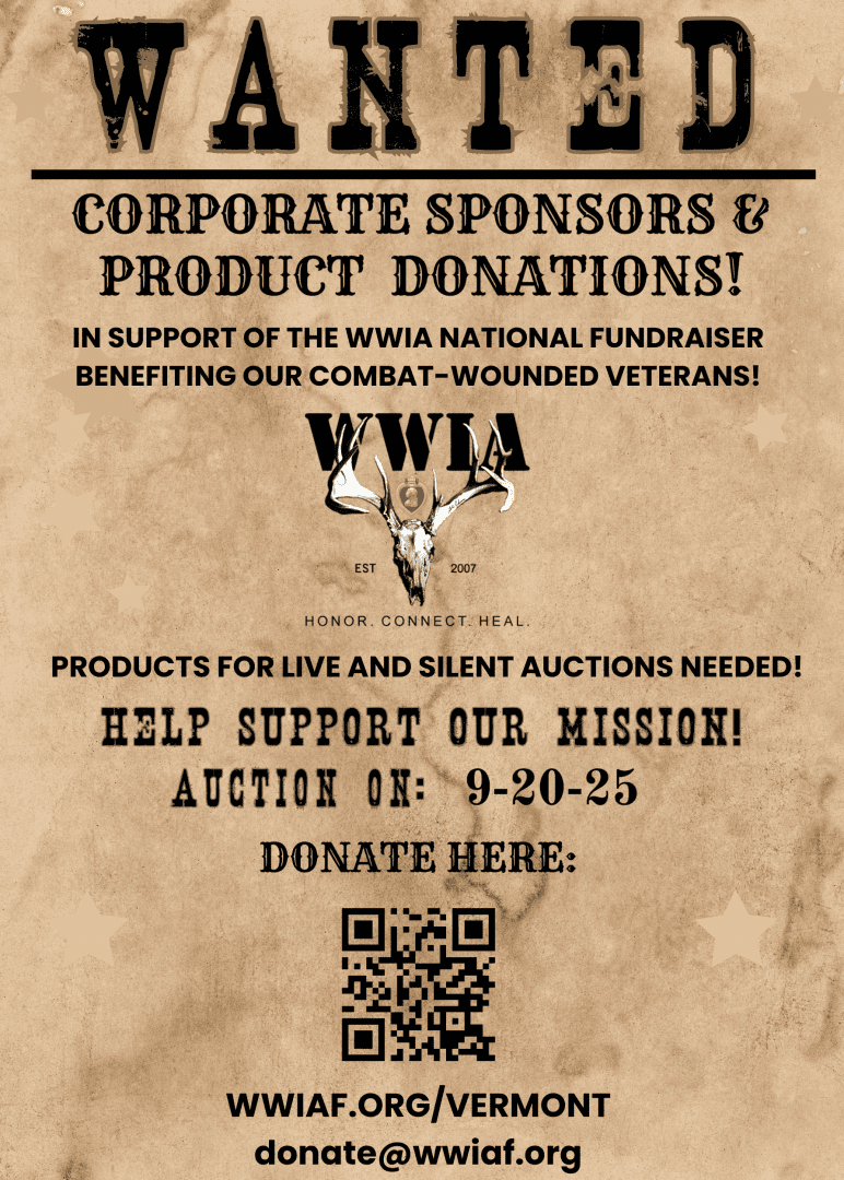 Wanted Sponsors for veterans fundraiser event