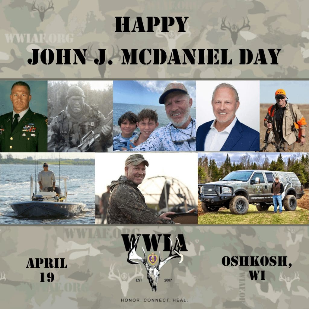 John J McDaniel Day 2 Wounded Warriors in Action Foundation