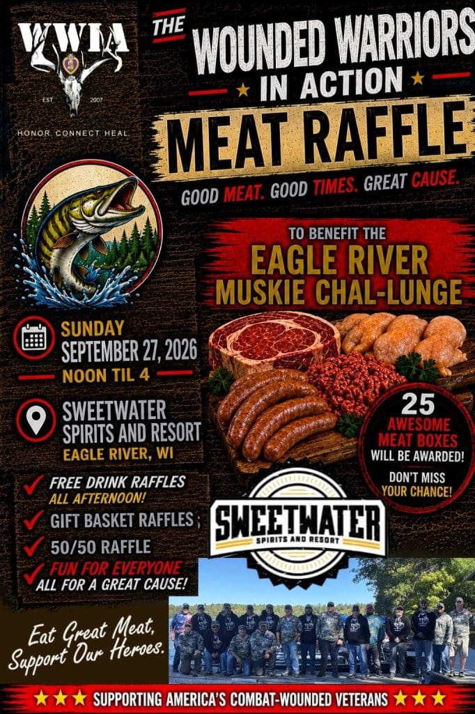 WWIA Eagle River Meat Raffle 2026 Flyer