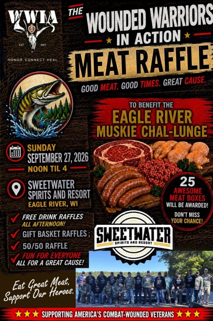 WWIA Eagle River Meat Raffle 2026 Flyer