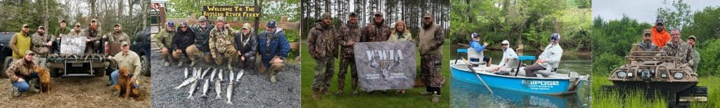 WWIA Purple Heart Heroes enjoying hunting and fishing events across the U.S.